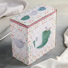 Блюдо керамическое «Птичка на листочке», 15.5×15.5 см, цвет голубой - Фото 4