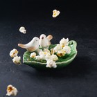 Блюдо «Птички на листочке», 19×13×4 см, керамика, зелёное - Фото 8