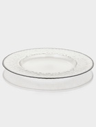 Тарелка подстановочная «Фишер», d=35 см, обводка, чёрная - Фото 2