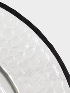 Тарелка подстановочная «Фишер», d=35 см, обводка, чёрная - Фото 3