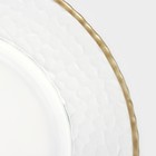 Тарелка подстановочная «Фишер», d=35 см, цвет обводки золотой - Фото 2