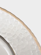 Тарелка подстановочная «Фишер», d=35 см, цвет обводки золотой - Фото 3