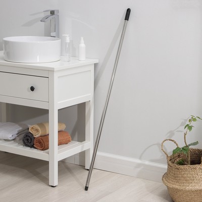 Черенок из нержавеющей стали, 117 см, еврорезьба