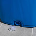 Швабра с отжимом и ведро на колёсиках с металлической центрифугой, 17 л, запасная насадка из микрофибры - Фото 4