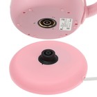 Чайник электрический Kitfort KT-653-2, стекло, 1 л, 1100 Вт, розовый - фото 9560420