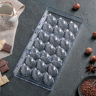 Форма для конфет и шоколада «Ананас», 28×14 см, 21 ячейка, пластик, прозрачная - Фото 4