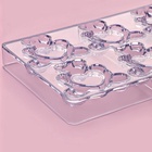 Форма конфет и шоколада «Влюблённые мишки», 28×14 см, 8 ячеек, пластик, прозрачная - Фото 3