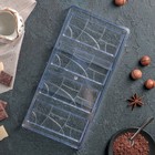 Форма для шоколада KONFINETTA «Плитка», 28×14 см, 4 ячейки (11,7×4,8×0,7 см) - фото 4286410