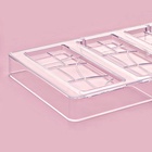 Форма для шоколада KONFINETTA «Плитка», 28×14 см, 4 ячейки 11.7×4.8×0.7 см, пластик, прозрачная - Фото 4