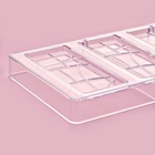 Форма для шоколада KONFINETTA «Плитка», 28×14 см, 4 ячейки 11.7×4.8×0.7 см, пластик, прозрачная - Фото 10