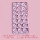 Форма для конфет шоколада KONFINETTA «Губки», 28×14 см, 21 ячейка 4.8×2.5×1.8 см, пластик, прозрачная - Фото 9