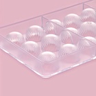 Форма для конфет шоколада KONFINETTA «Комильфо», 28×14 см, 21 ячейка, пластик, прозрачная 4459572