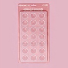 Форма для конфет шоколада KONFINETTA «Комильфо», 28×14 см, 21 ячейка, пластик, прозрачная 4459572