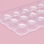 Форма для конфет шоколада KONFINETTA «Комильфо», 28×14 см, 21 ячейка, пластик, прозрачная - Фото 4