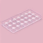 Форма для конфет шоколада KONFINETTA «Комильфо», 28×14 см, 21 ячейка, пластик, прозрачная - Фото 6