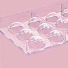 Форма для конфет и шоколада KONFINETTA «Полусфера», 28×14 см, 15 ячеек, пластик, прозрачная - Фото 12