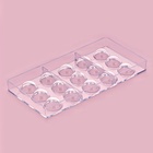 Форма для конфет и шоколада KONFINETTA «Полусфера», 28×14 см, 15 ячеек, прозрачная - Фото 4