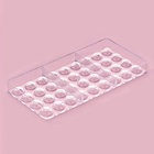 Форма для конфет и шоколада KONFINETTA «Полусфера», 28×14 см, 36 ячеек 2×1 см, пластик, прозрачная - Фото 11