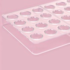 Форма для конфет и шоколада KONFINETTA «Полусфера», 28×14 см, 36 ячеек 2×1 см, пластик, прозрачная - Фото 4