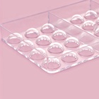 Форма для конфет и шоколада KONFINETTA «Полусфера», 28×14 см, 36 ячеек 2×1 см, пластик, прозрачная - Фото 6