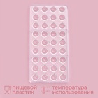 Форма для конфет и шоколада KONFINETTA «Полусфера», 28×14 см, 36 ячеек 2×1 см, пластик, прозрачная - Фото 9