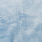 Плед детский  нежно голубой 90х100см, велсофт 260г/м пэ100% - Фото 2