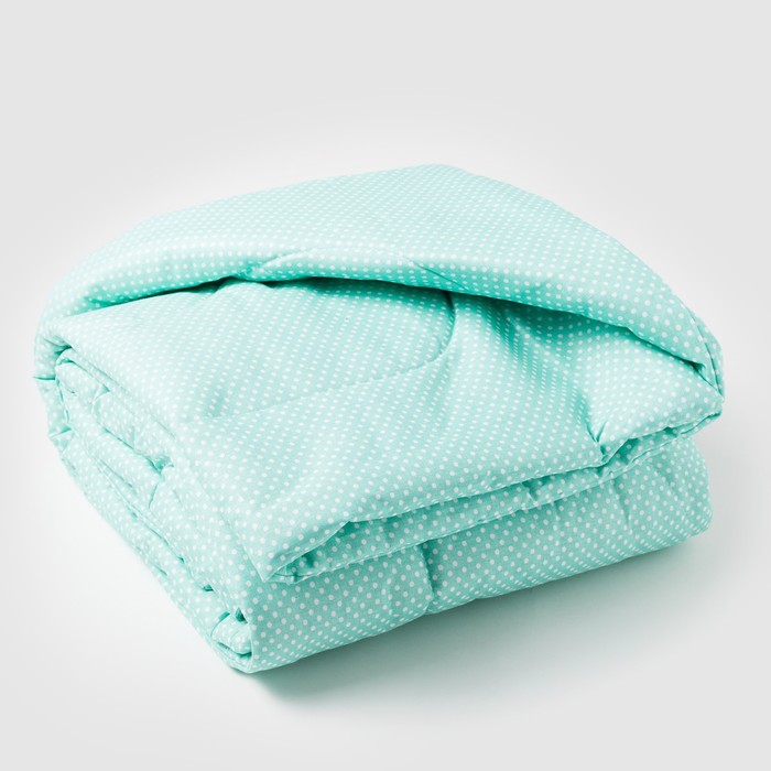 Одеяло стеганое «детское+» 110х140, синтепон, цвет МИКС - фото 1907040098