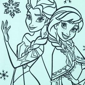 

Футболка Disney "Холодное сердце", рост 110-116 (32), бирюзовый