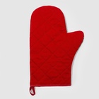 Варежка-прихватка «Желаю счастья», 20×28 см, МИКС, 100% хлопок, ватин 250 г/м² - Фото 4