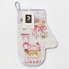 Варежка-прихватка Food market, 20×28 см, саржа, 100% хлопок, ватин 250 г/м² - фото 50376957