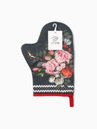 Варежка - прихватка «Этель» Flowers, 20×28 см, саржа, 100% хлопок, ватин 250 г/м² - Фото 5