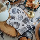 Варежка - прихватка «Этель» Healthy life, 20×28 см, саржа, 100% хлопок, ватин 250 г/м² - Фото 2