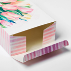 Коробка подарочная складная, упаковка, «С 8 марта», 16 х 23 х 7.5 см - Фото 3