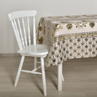 Клеёнка на стол на тканевой основе, ширина 137 см, толщина 0,25 мм, рулон 20 метров - Фото 2