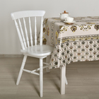 Клеёнка на стол на тканевой основе, ширина 137 см, толщина 0,25 мм, рулон 20 метров - Фото 1