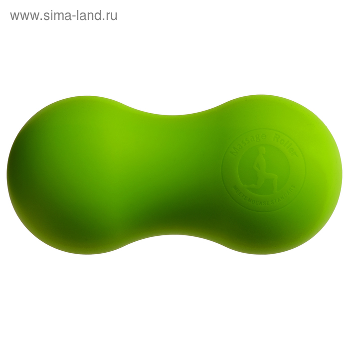 Мяч массажный овал 14 х 6 см, 390 г, цвета МИКС - Фото 1