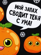 Ланч - бокс новогодний «Мандарины», 150 мл 4486238 - фото 8855925