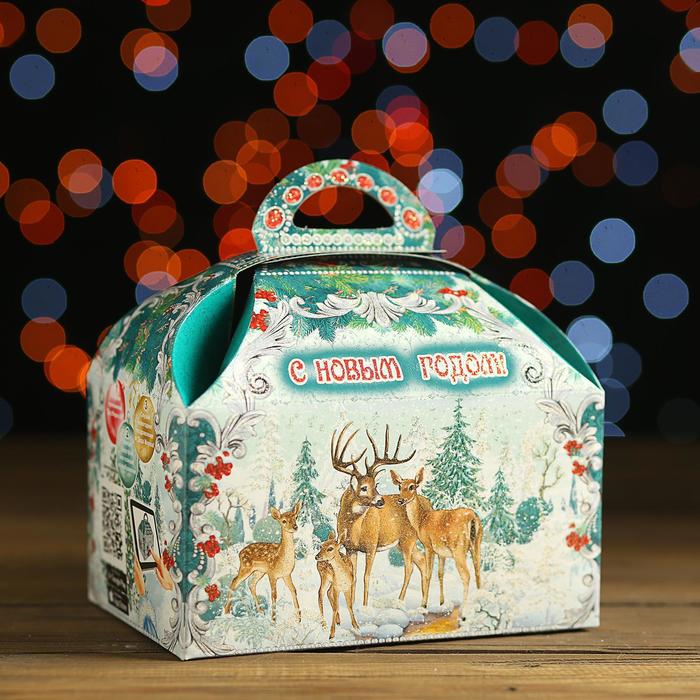 Новогодний подарок «Ларец праздничный» 900 г - Фото 1
