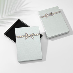Коробочка подарочная под набор "Влюбленность", 13*18 (размер полезной части 12,5х17,5см), цвет серебро