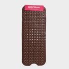 Коврик противоскользящий в ванну Доляна «Пузырьки», на присосках, 39×101 см, МИКС - Фото 6