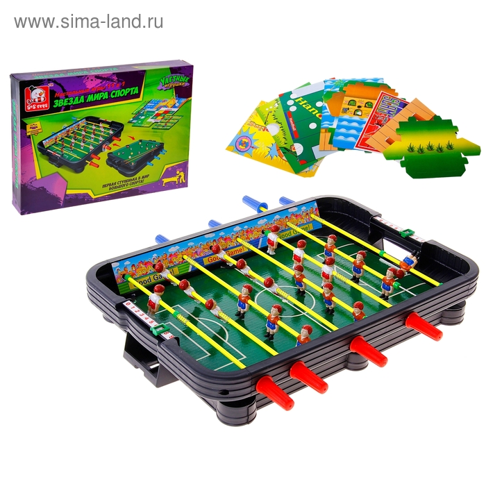 Настольная игра, 11 в 1 - Фото 1