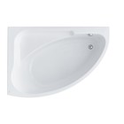 Ванна акриловая Santek «Гоа» 150х100 см, асимметричная левая, белая - Фото 1