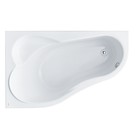 Ванна акриловая Santek «Ибица» XL 160x100 см, асимметричная левая, белая - фото 298240930