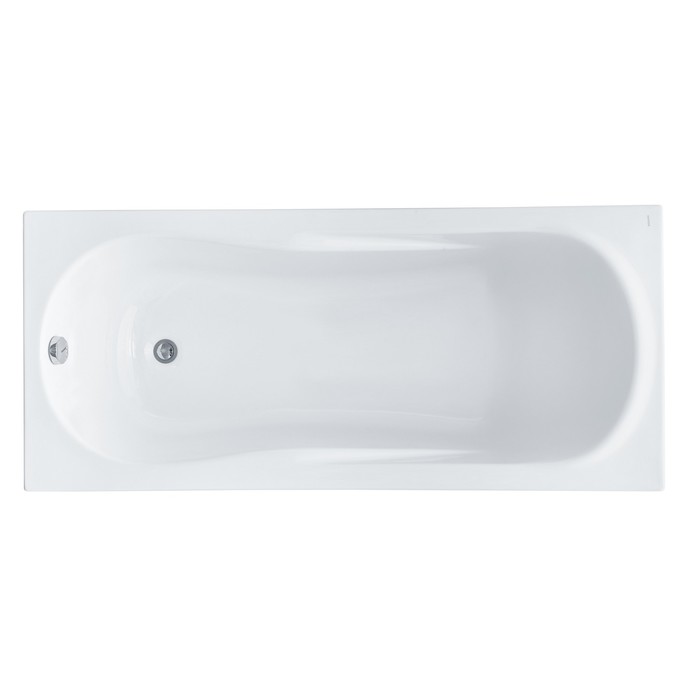 Ванна акриловая Santek «Каледония» 160х75 см, прямоугольная, белая