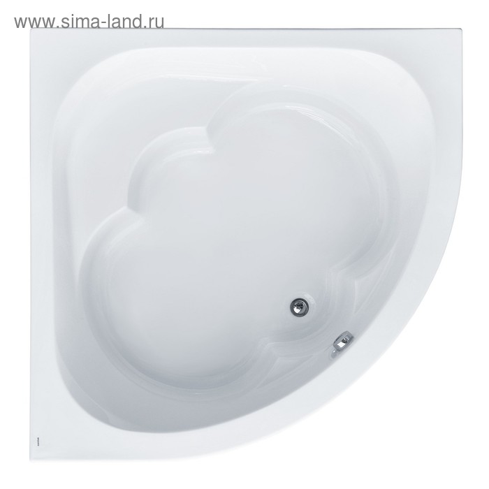 Ванна акриловая Santek «Канны» 150х150 см, симметричная, белая - Фото 1