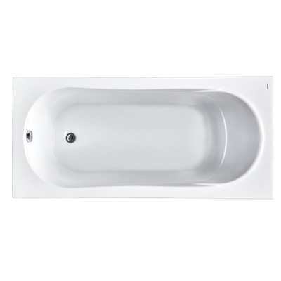 Ванна акриловая Santek «Касабланка» XL 170x80 см, прямоугольная, белая