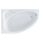 Ванна акриловая Santek «Эдера» 170х110 см, асимметричная левая, белая - Фото 1