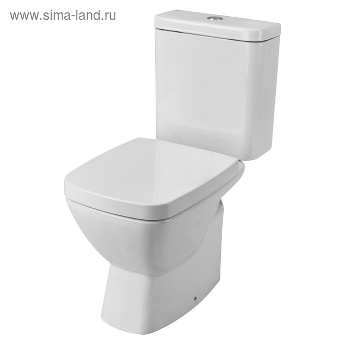 Унитаз компакт Santek «Нео» прямой, 2-режимная арматура, сиденье дюропласт - Фото 1
