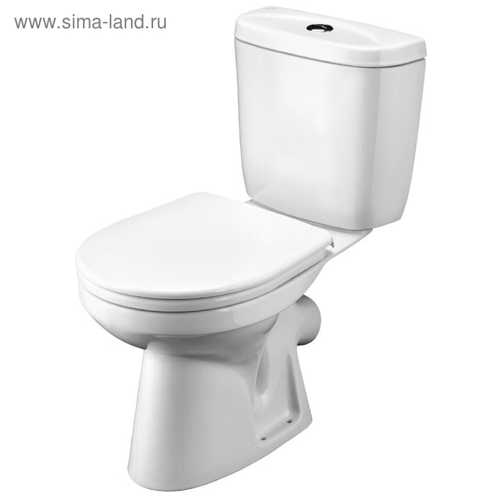 Унитаз компакт Santek «Анимо» косой, 1-реж арматура, сиденье полипропилен - Фото 1