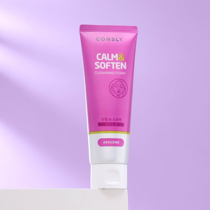 Пенка для умывания Consly «Успокаивающая», с азуленом, 120 мл 18818